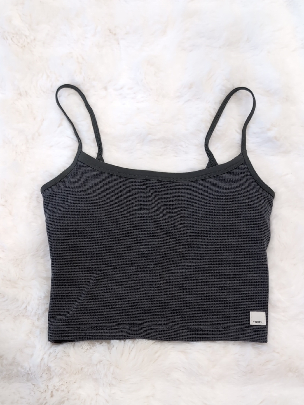 Vuori Women's Waffle Knit Cropped Tank Top